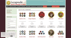 Desktop Screenshot of lacapsule.com