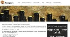 Desktop Screenshot of lacapsule.net
